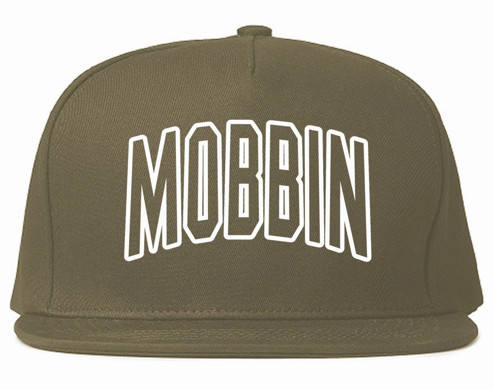 Mobbin Outline Squad Mens Snapback Hat