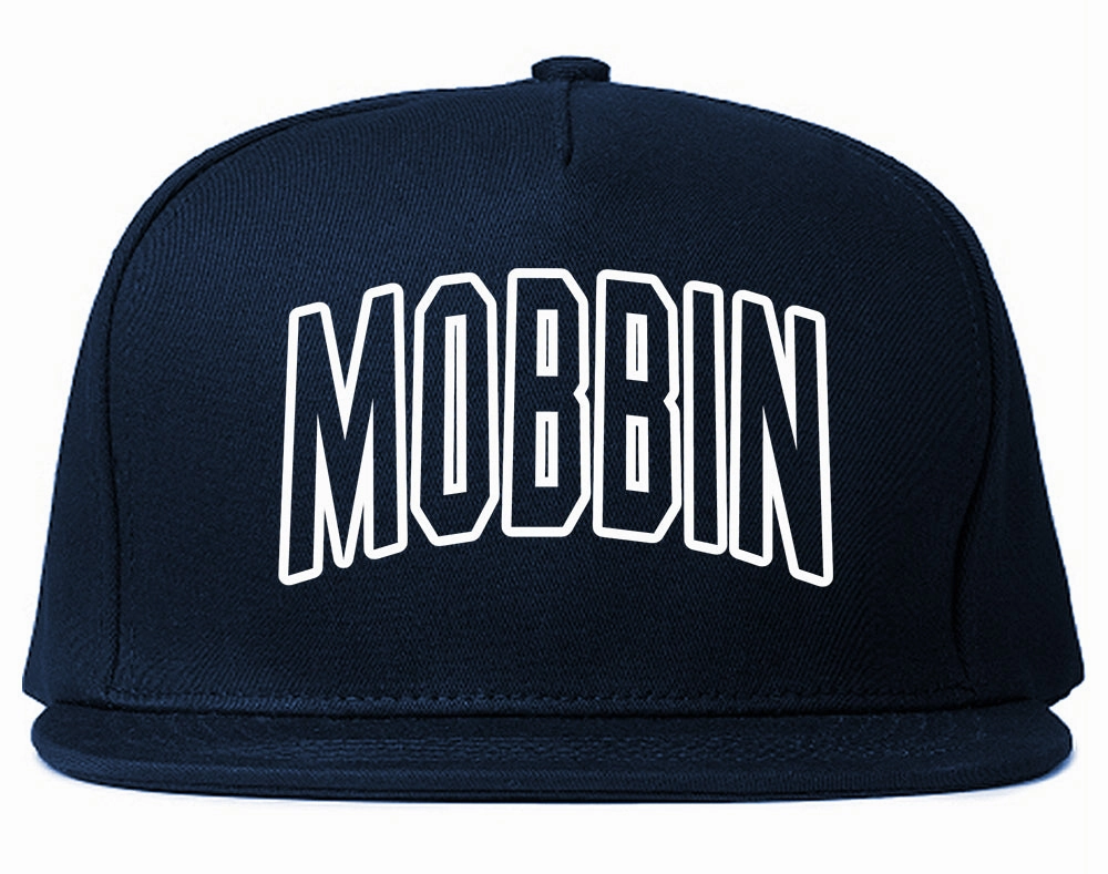 Mobbin Outline Squad Mens Snapback Hat