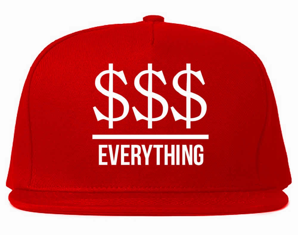Money Over Everything Snapback Hat Cap