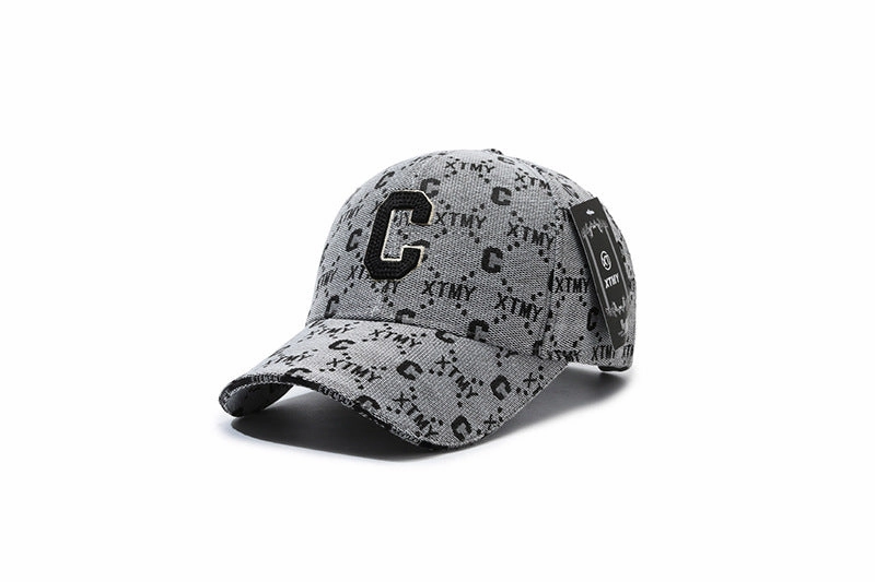 Monogram Embroidered Spring/Summer Baseball Cap