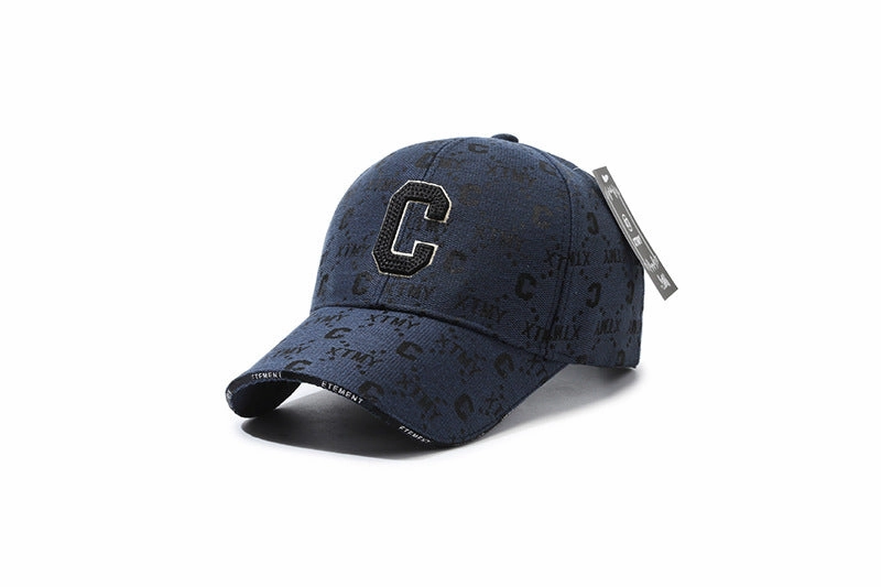 Monogram Embroidered Spring/Summer Baseball Cap