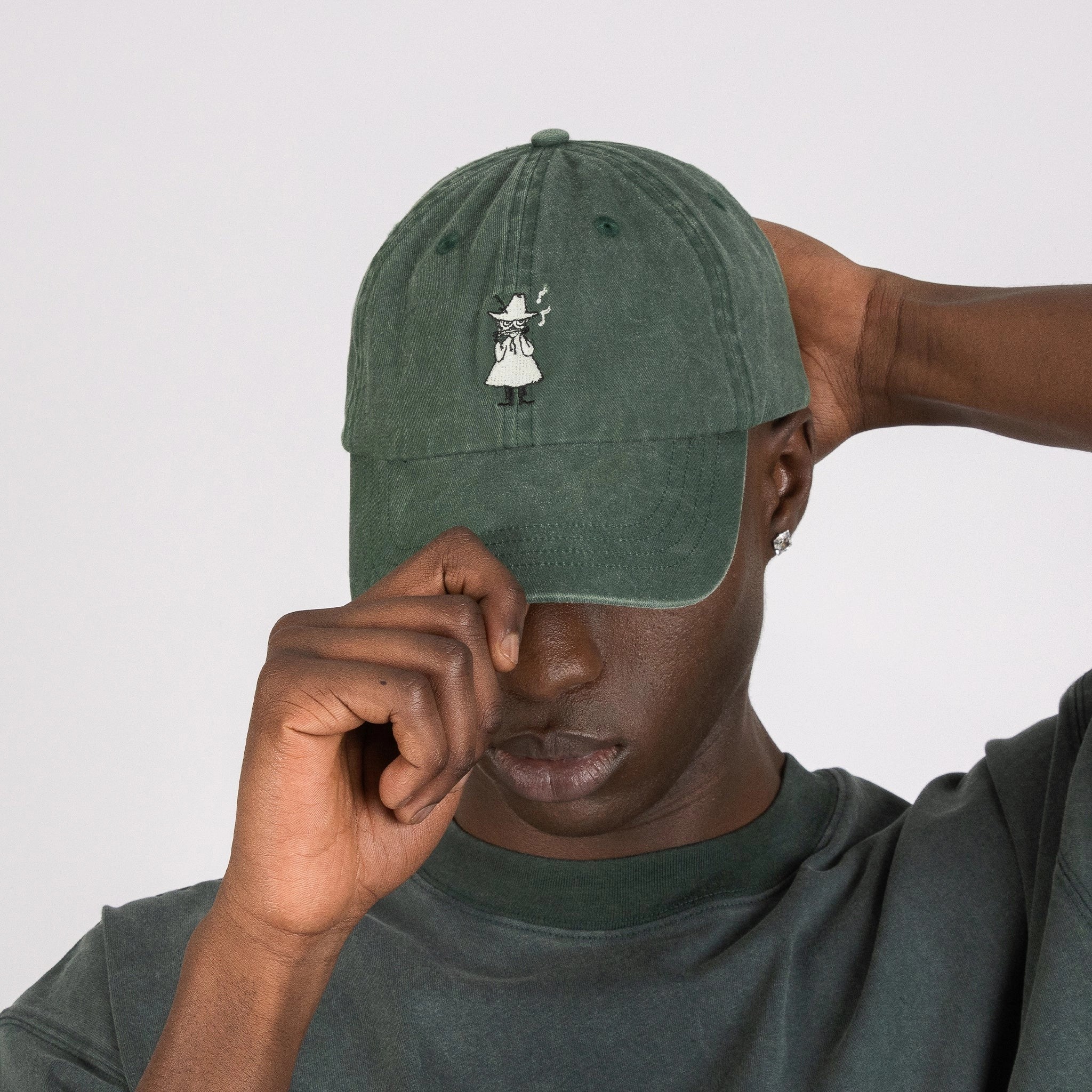 Moomin Novels Washed Denim Cap