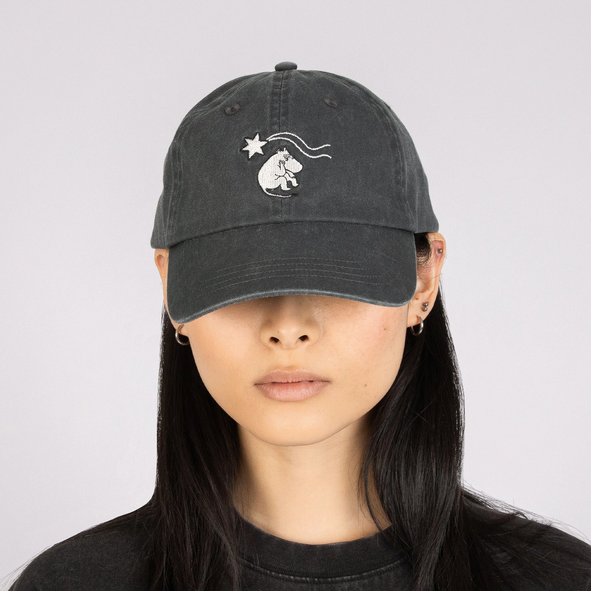 Moomin Novels Washed Denim Cap