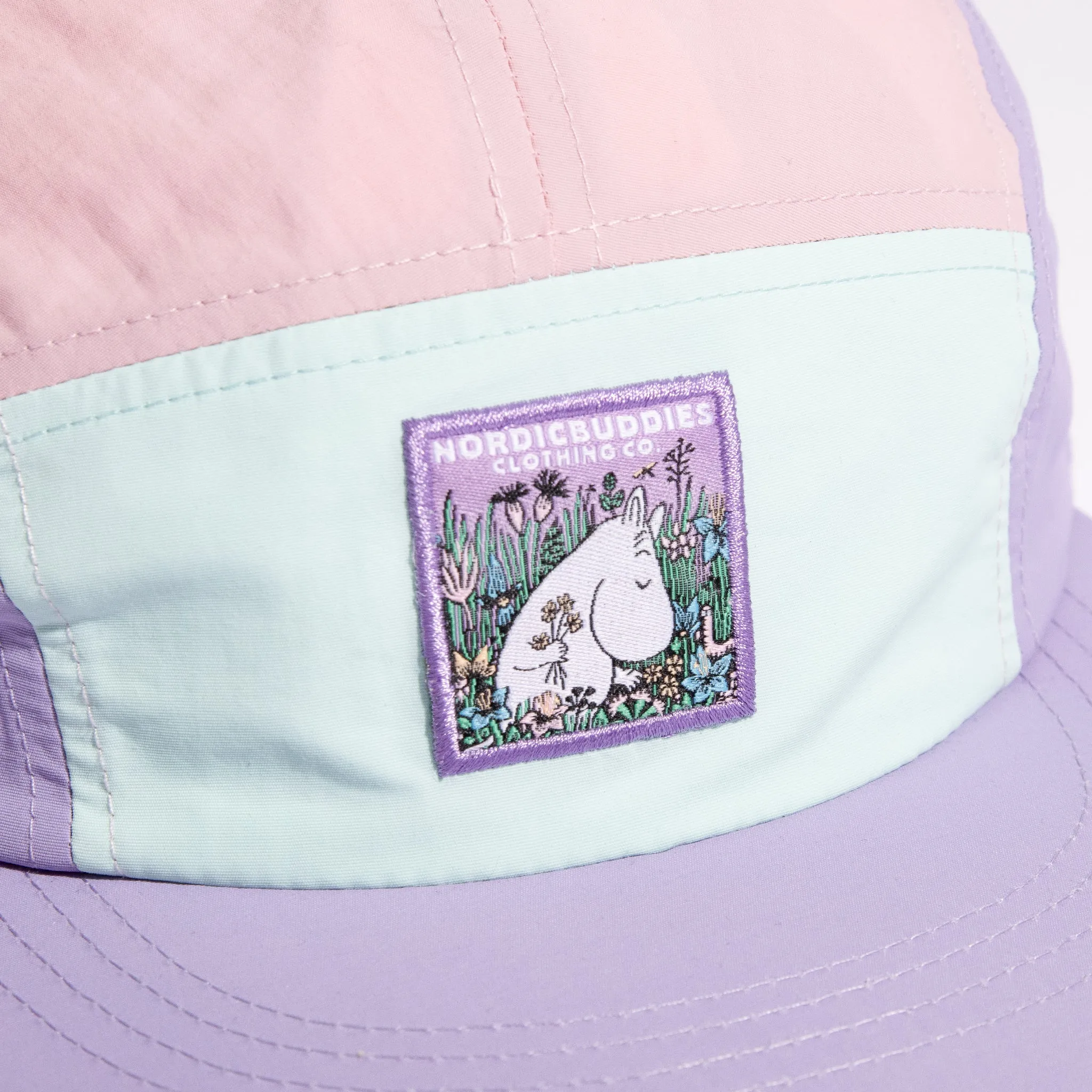 Moomintroll Meadow Nylon 5-panel Cap
