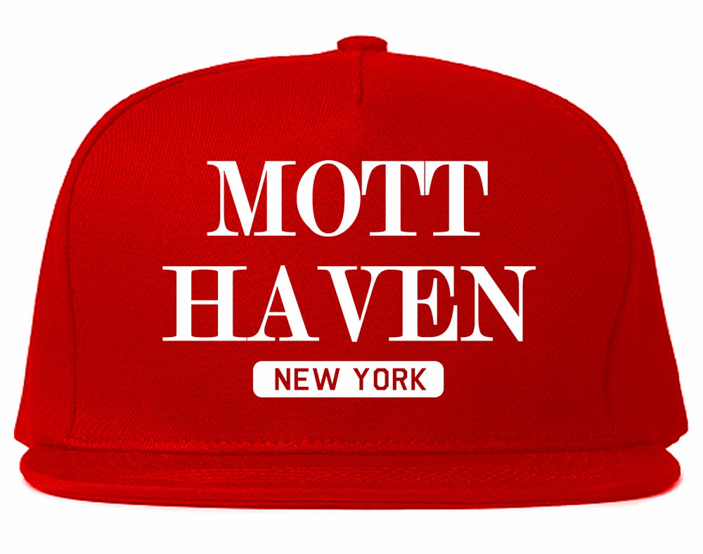 Mott Haven New York Mens Snapback Hat