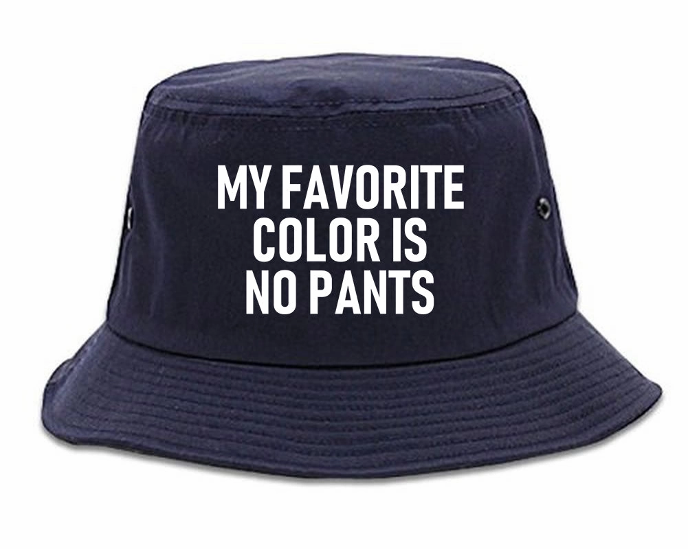 My Favorite Color Is No Pants Mens Bucket Hat