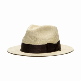 N PANAMA HAT SHORT - Natural spring-straw-hat