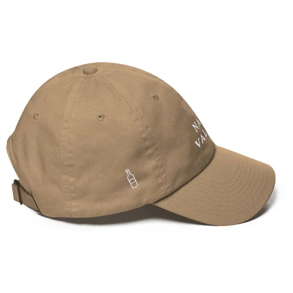 Napa Valley Cap White Font