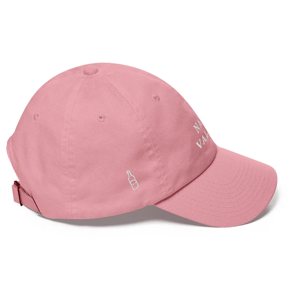 Napa Valley Cap White Font