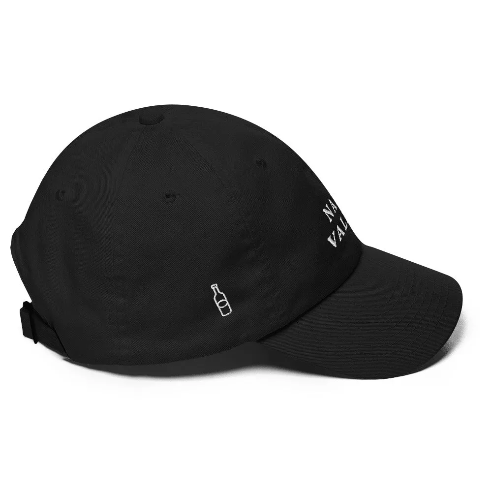 Napa Valley Cap White Font