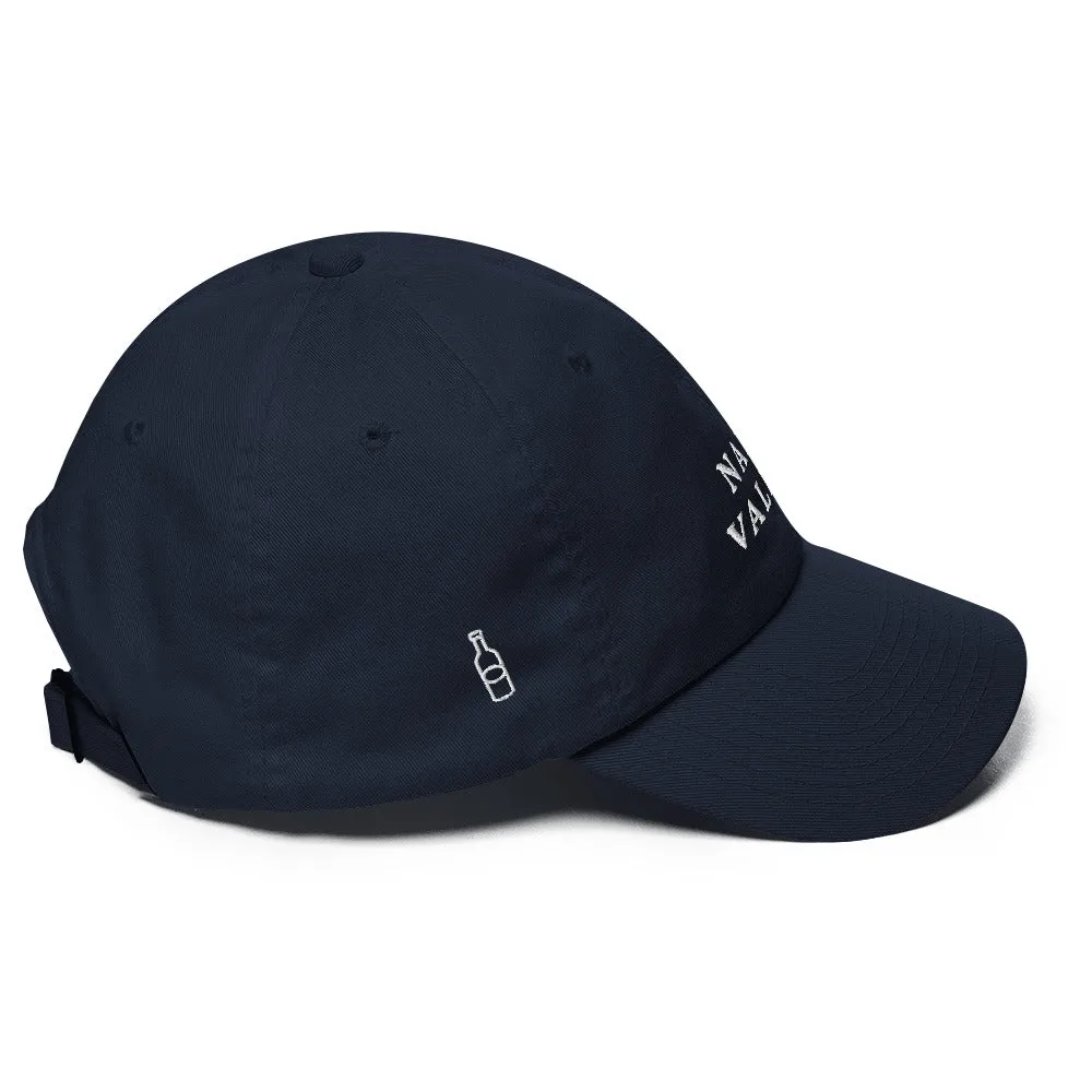 Napa Valley Cap White Font