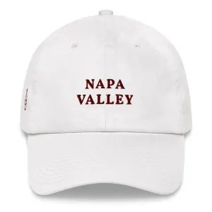 Napa Valley Cap Wine Font casual-baseball-cap