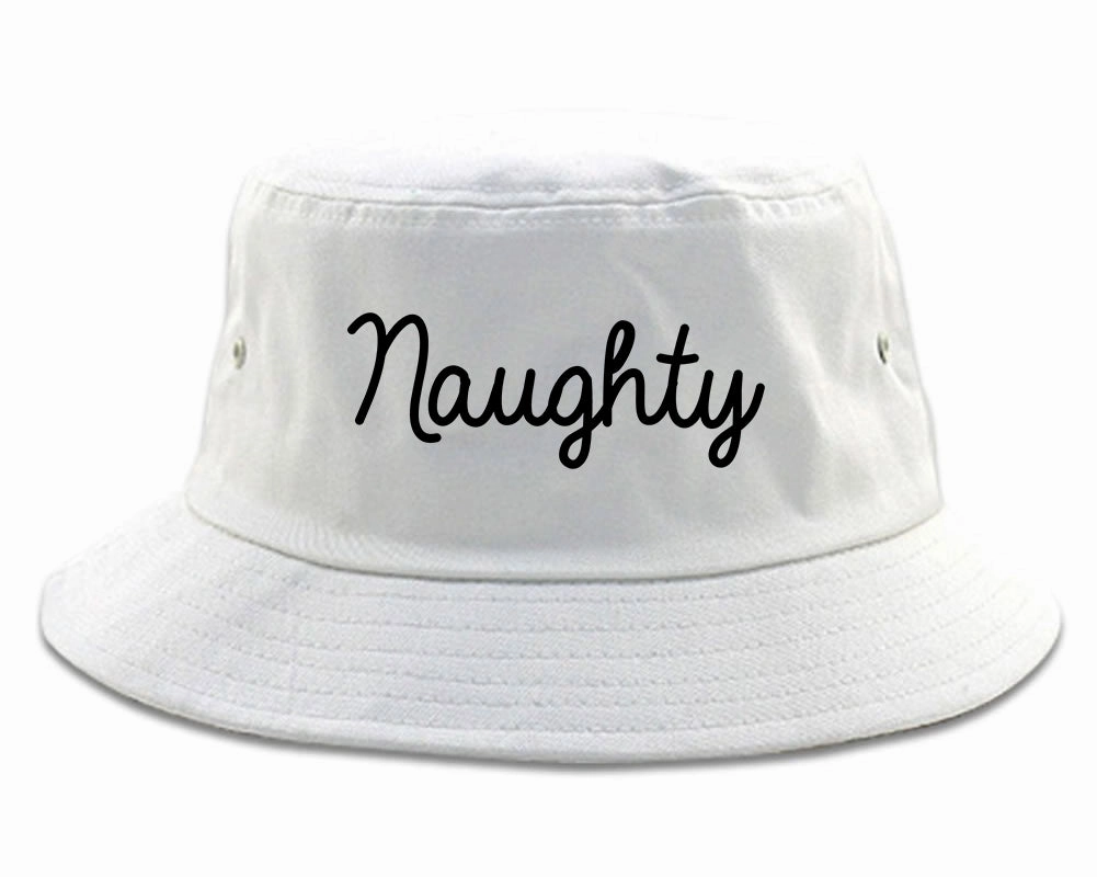 Naughty Script Bad Mens Bucket Hat
