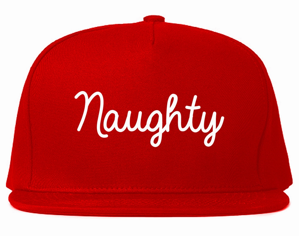 Naughty Script Bad Mens Snapback Hat
