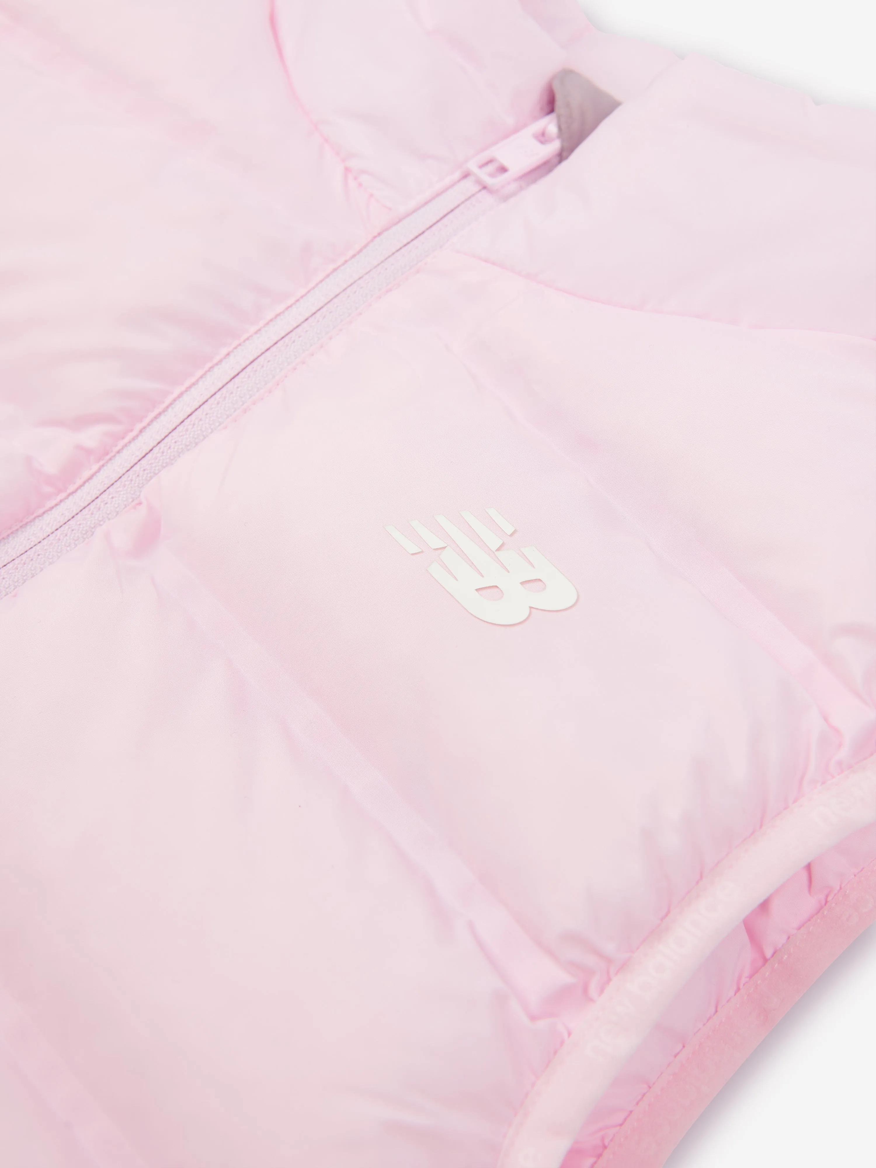New Balance Mädchen Bond Steppweste in Rosa
