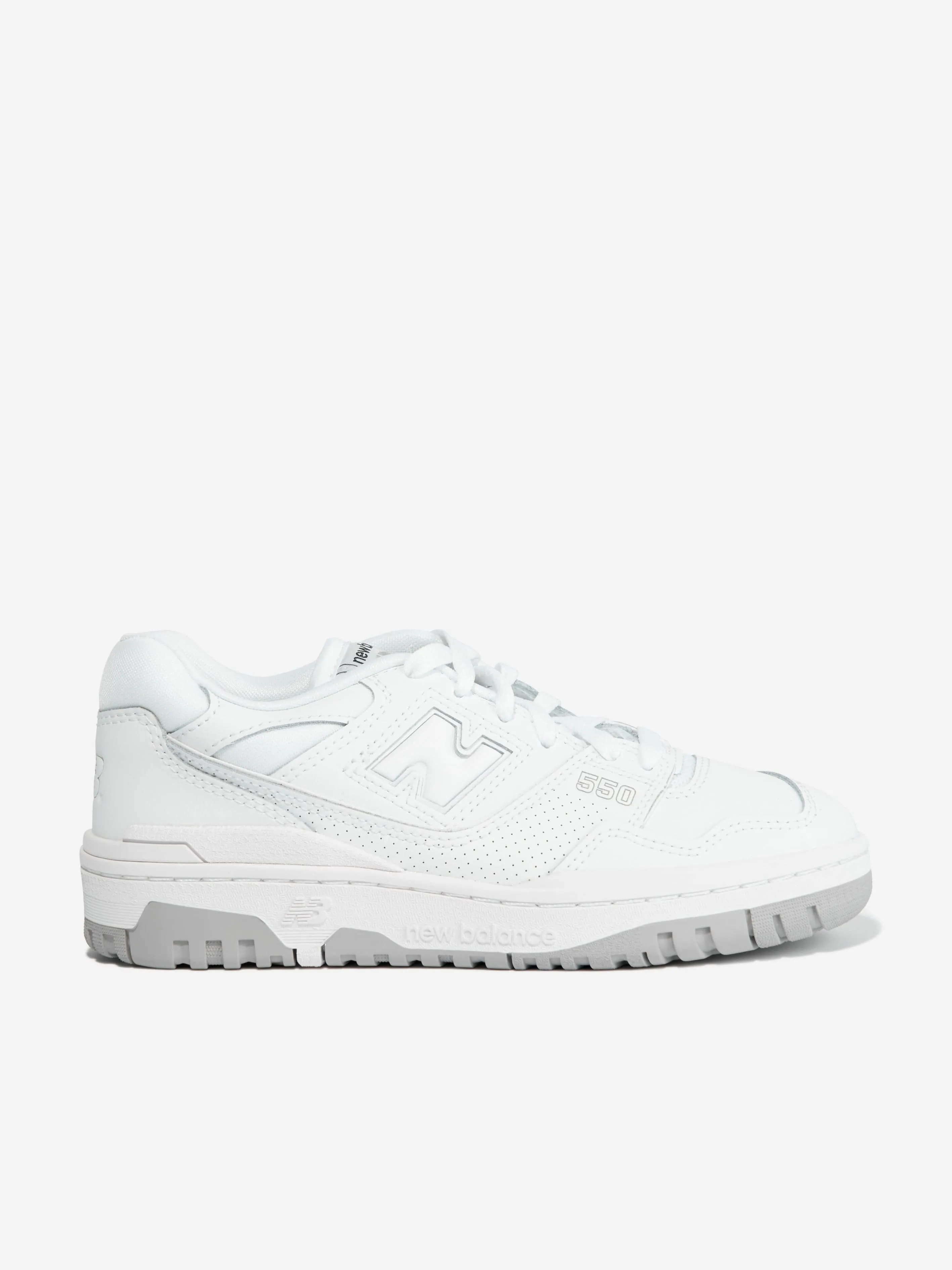 New Balance Kids 550 Logo Turnschuhe in Weiß