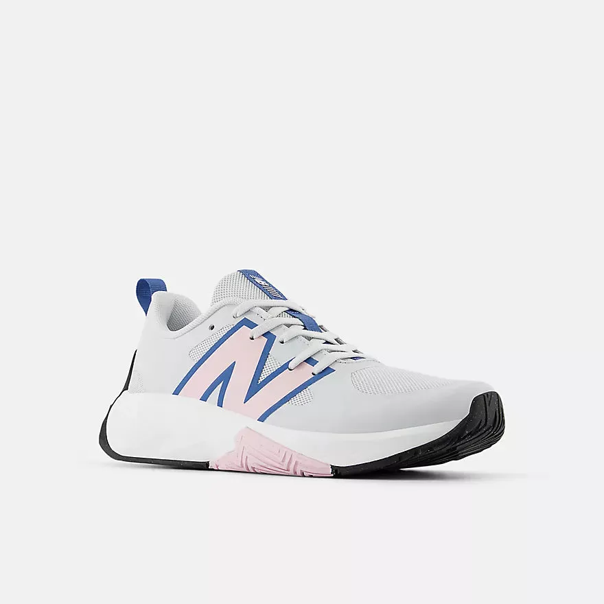 New Balance Quartzgrau FuelCell Play Jugend-Sneaker