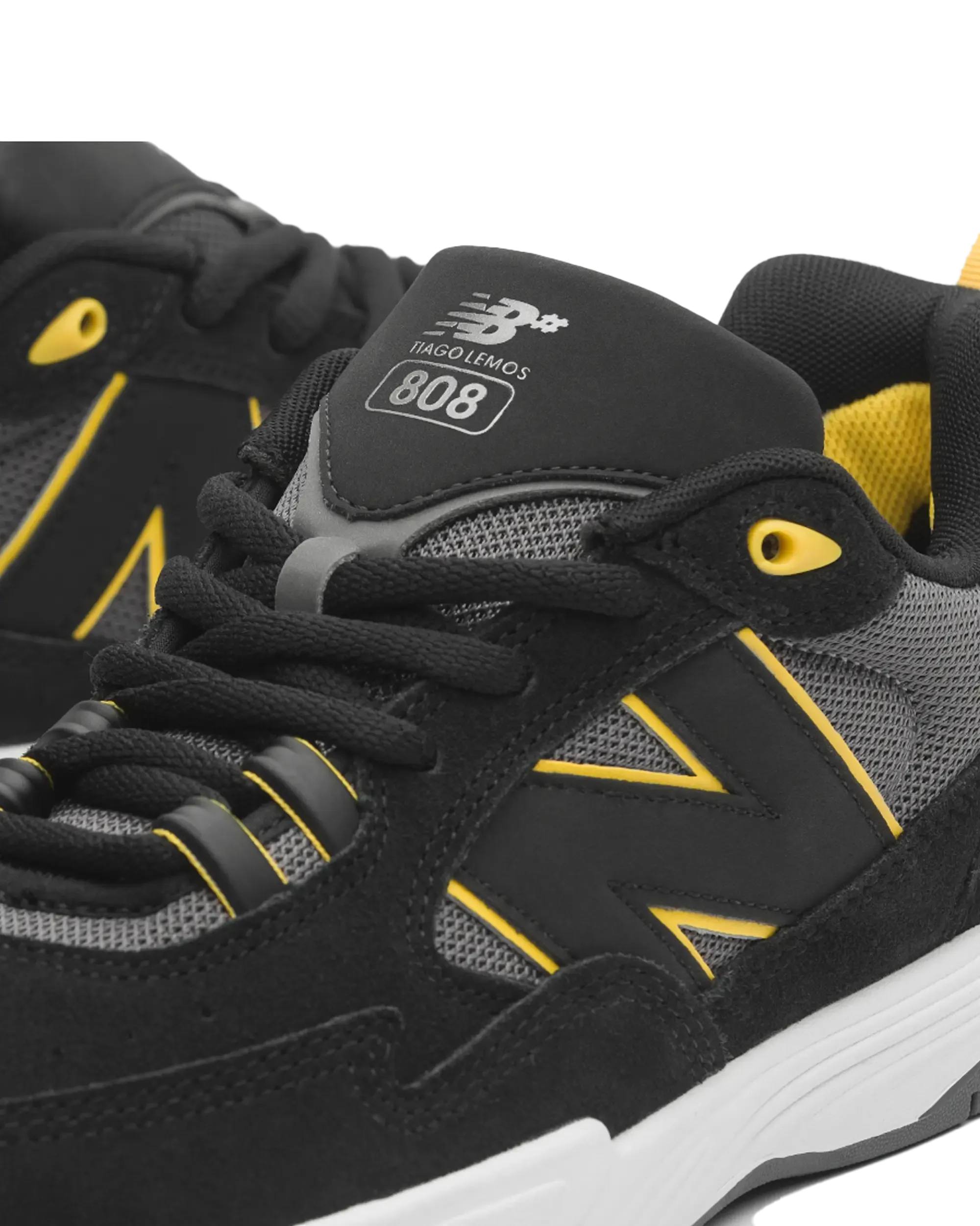 New Balance Sneakers Tiago Lemos 808 Signature Schuhe in Schwarz & Gelb