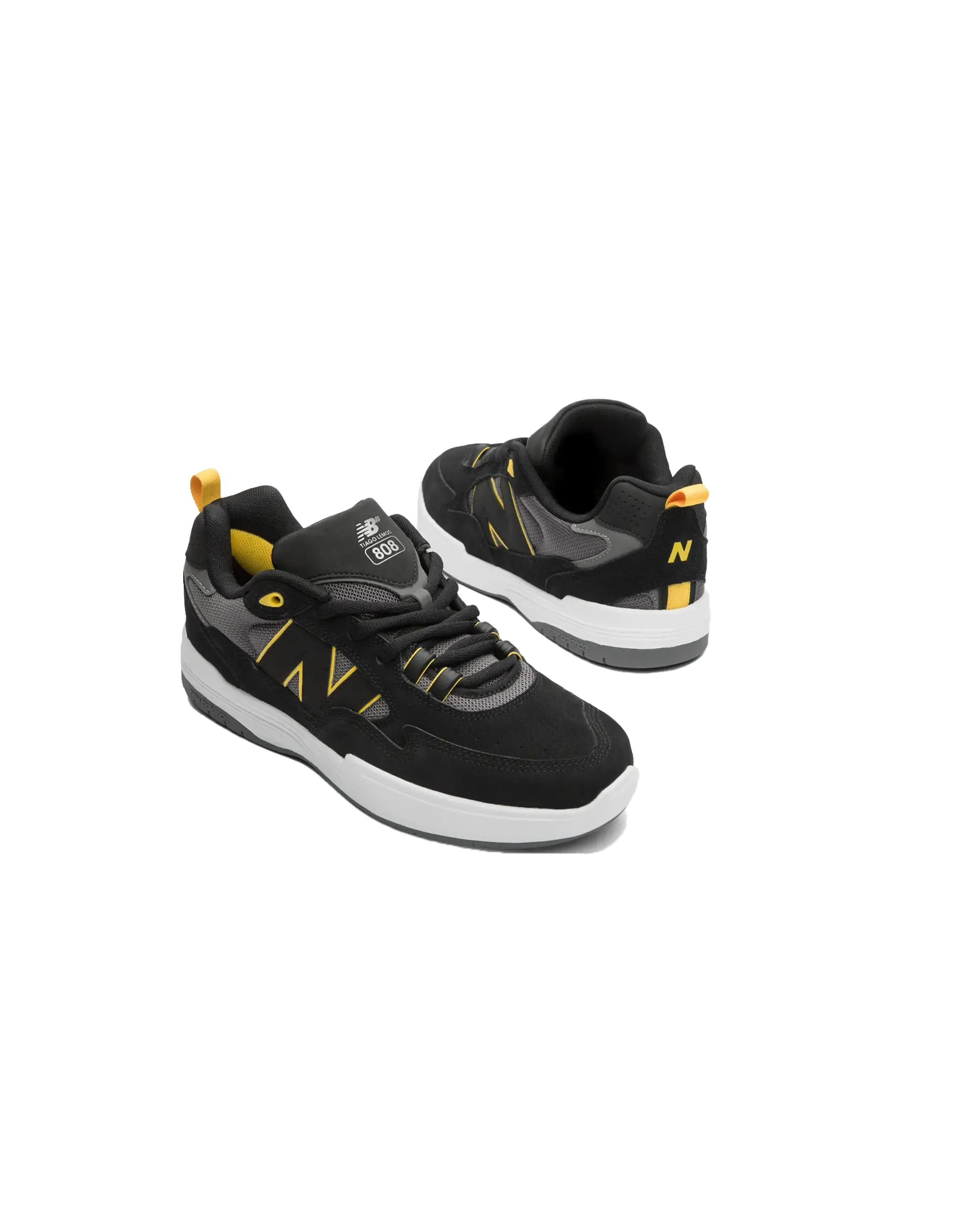 New Balance Sneakers Tiago Lemos 808 Signature Schuhe in Schwarz & Gelb