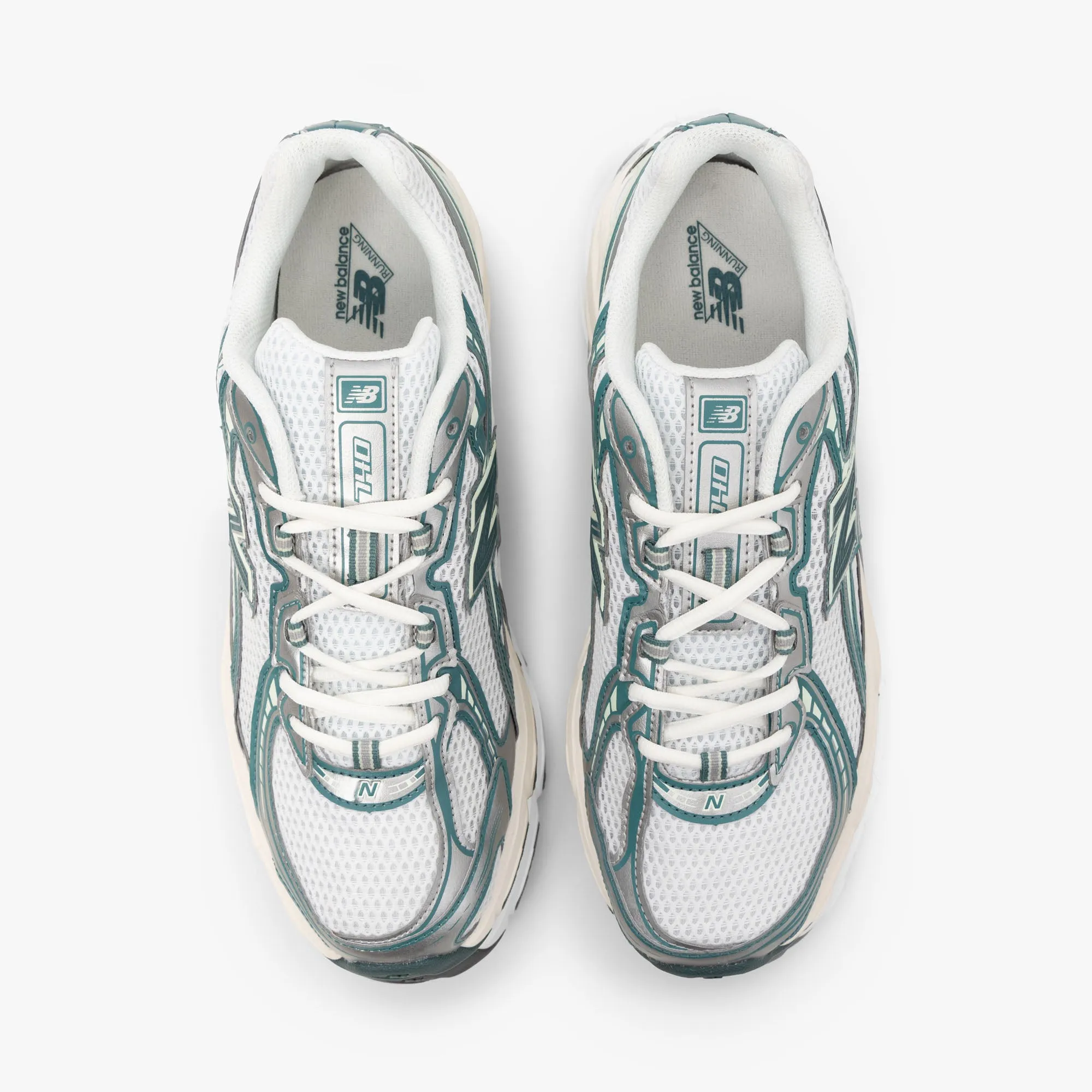 New Balance U740 Neu Fichte Weiß / Sumpfgrün