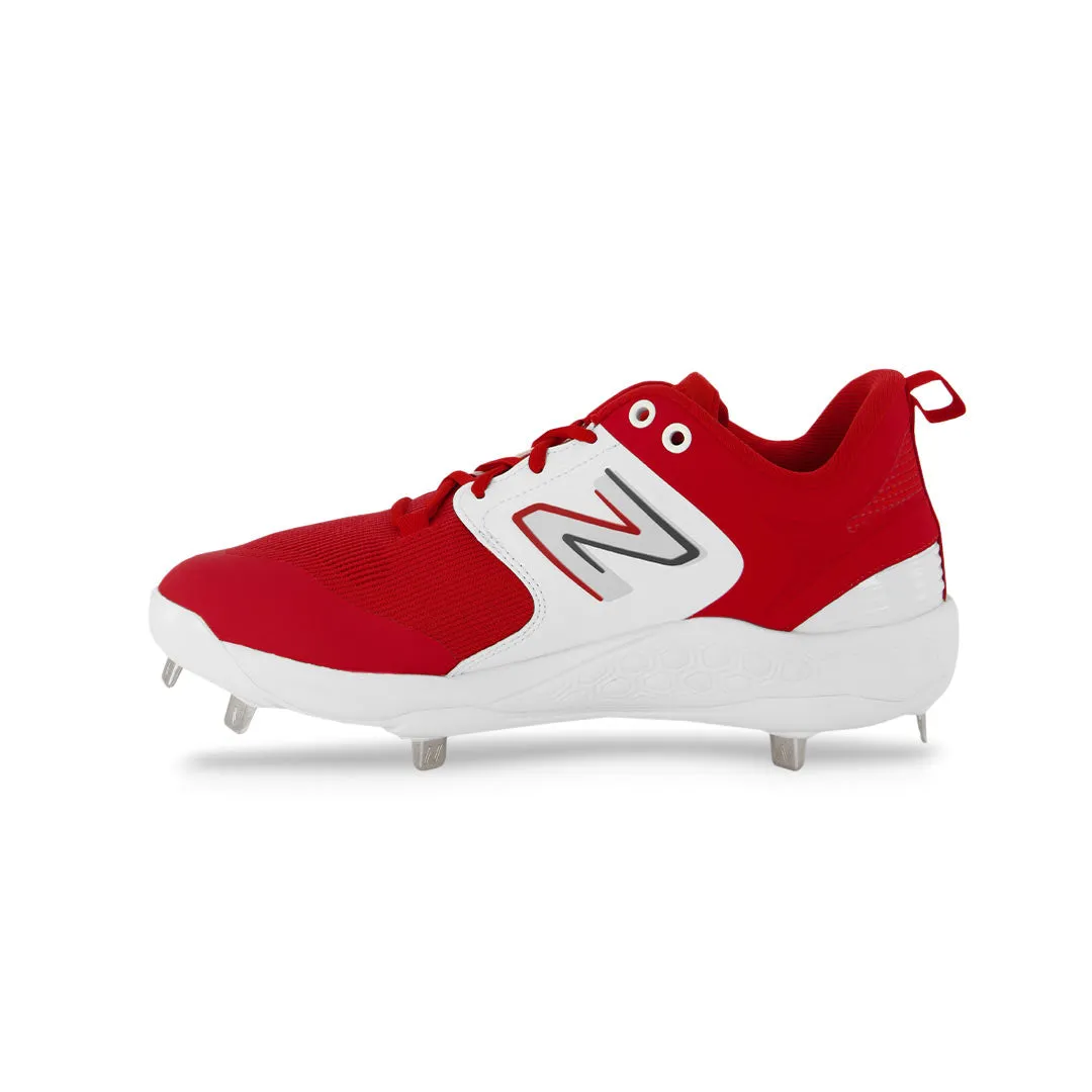 New Balance - Unisex Fresh Foam X 3000 V6 Metall Baseballschuhe (L3000TR6-D)