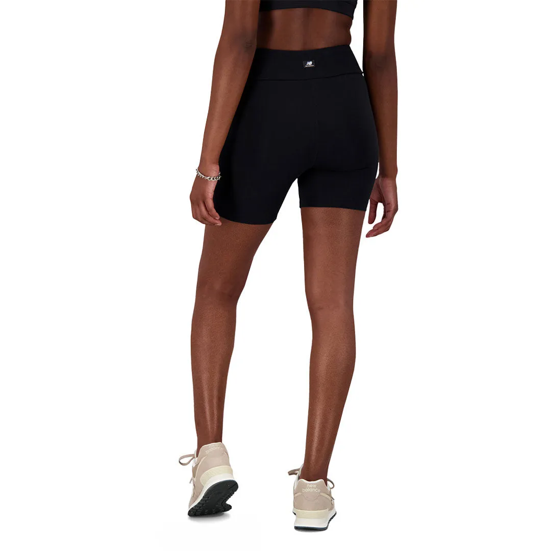 New Balance - Damen-Radshorts (WS31504 BK)