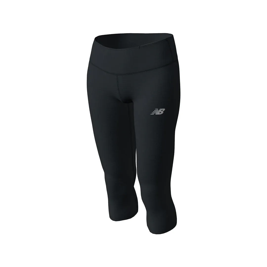 New Balance - Damen Capri-Leggings (WP11201 BK)