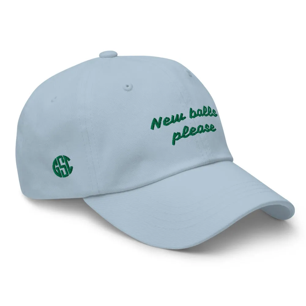 New balls please Cap   Colours