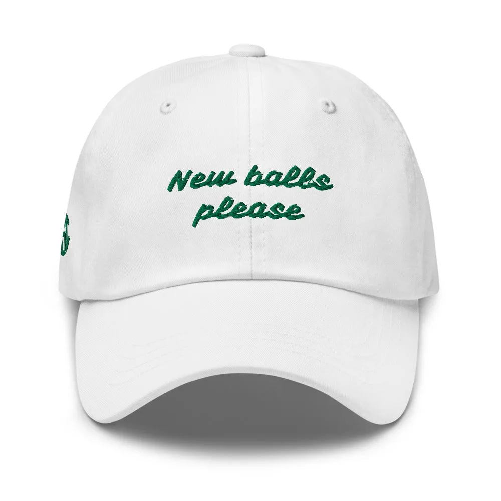 New balls please Cap   Colours casual-baseball-cap