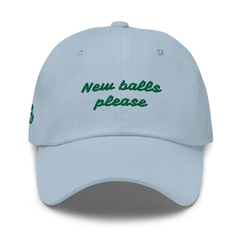 New balls please Cap   Colours