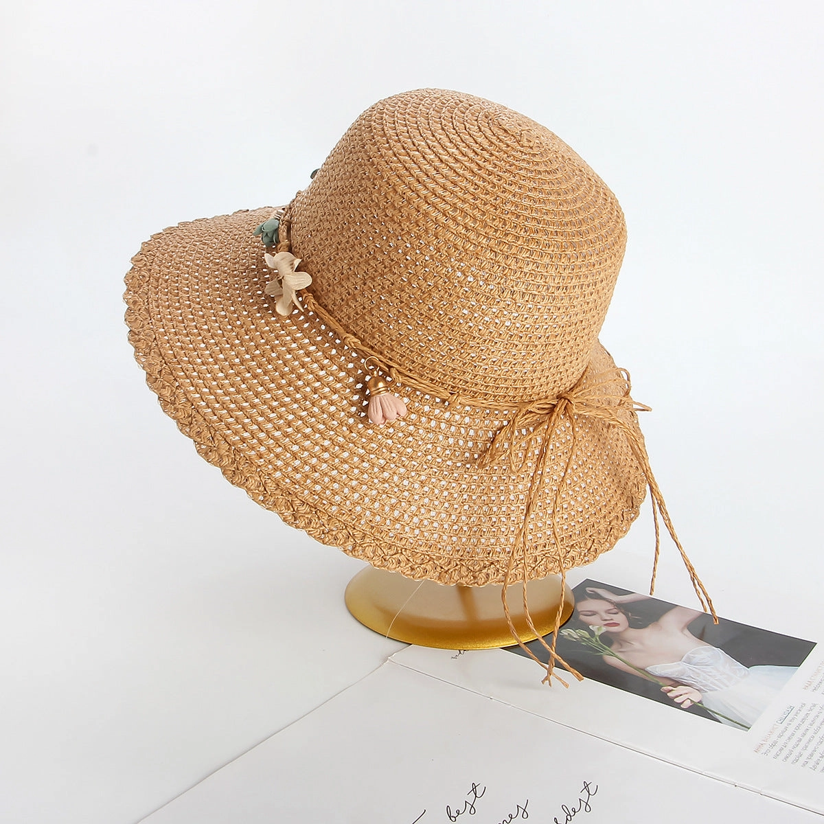 New Sun Hat Women UV Protection Beach Wide Brim