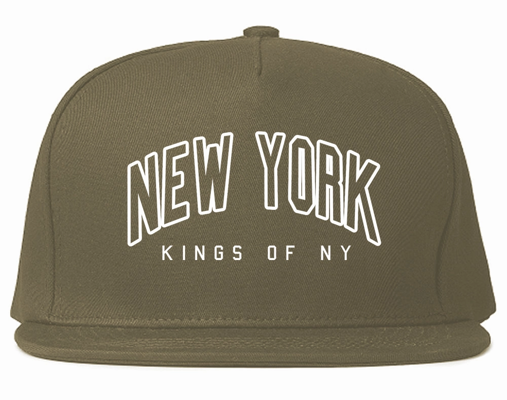 New York Blue And Orange Mens Snapback Hat