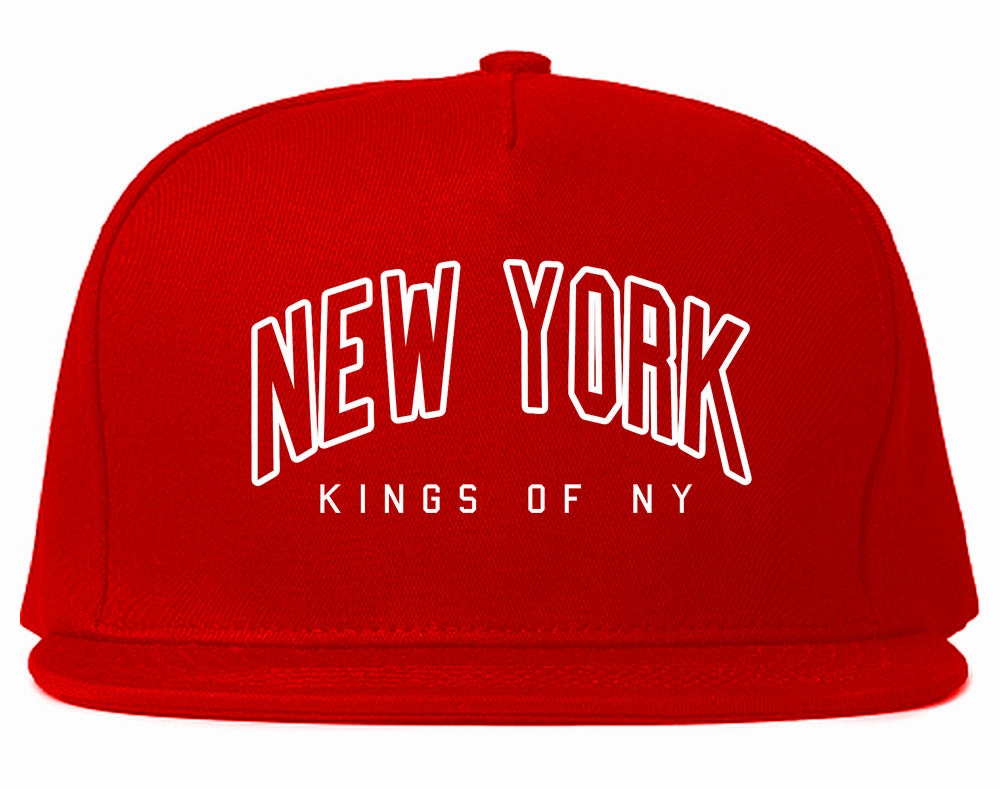 New York Blue And Orange Mens Snapback Hat