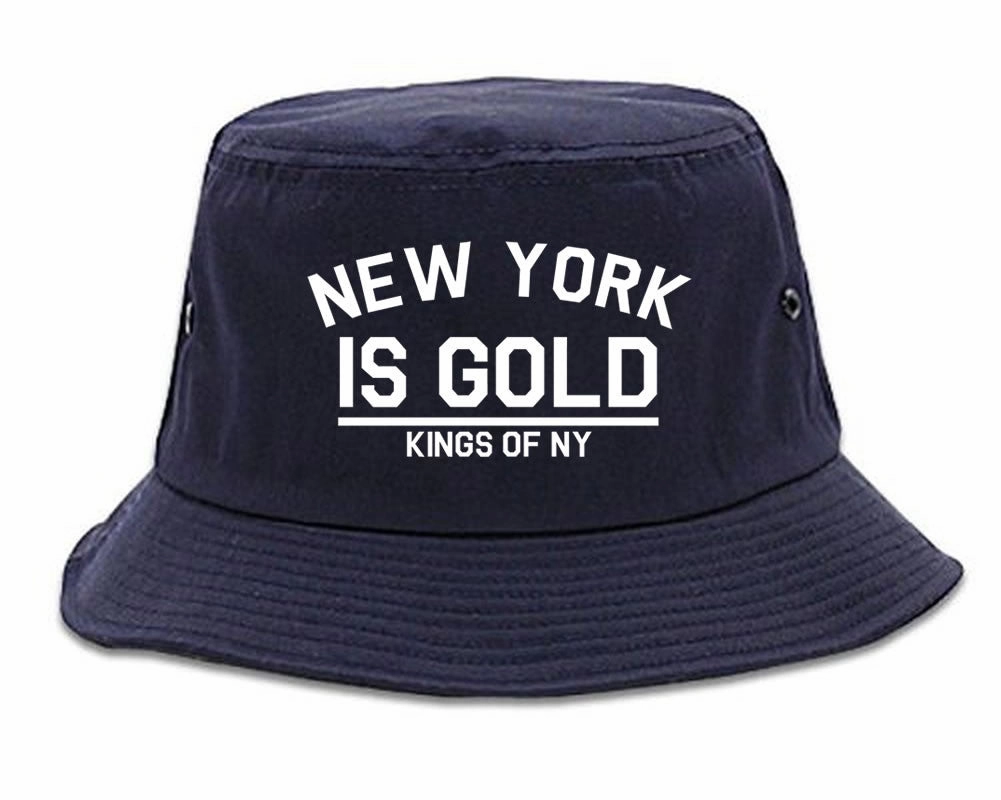 New York Is Gold Bucket Hat