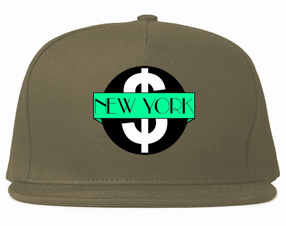 New York Mint Chest Logo Snapback Hat