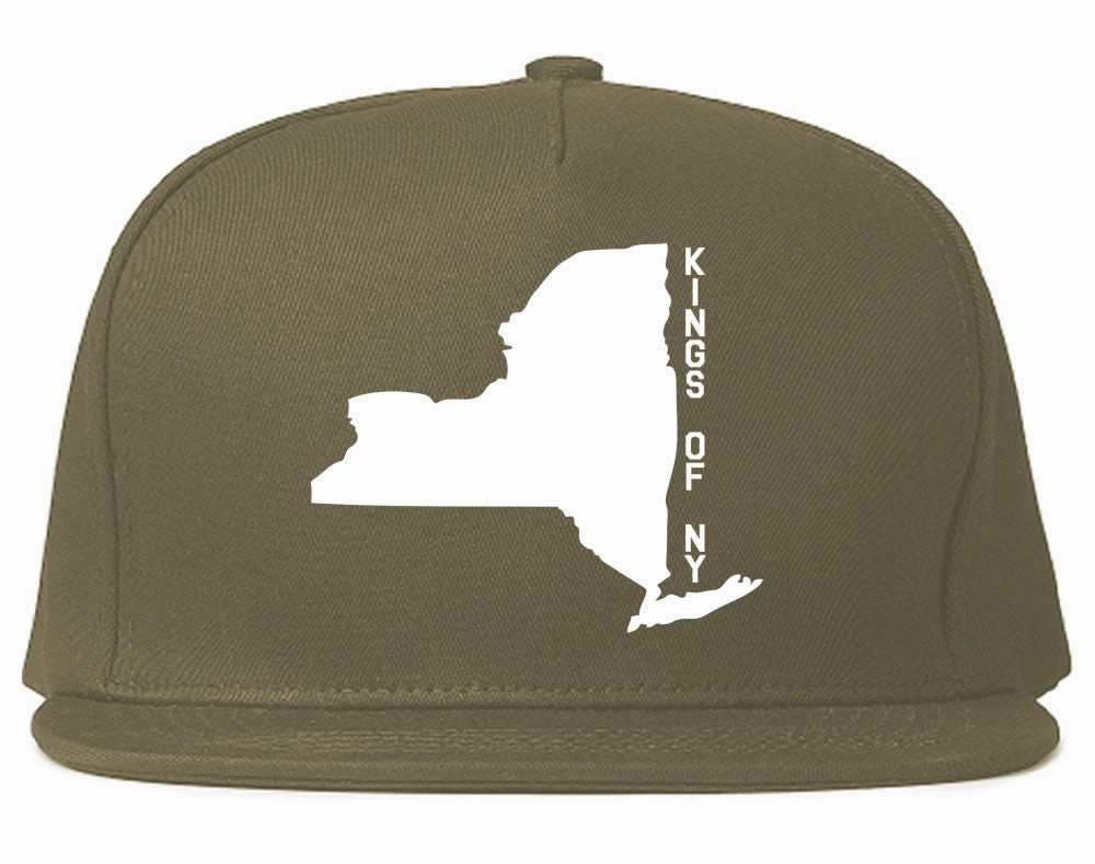 New York State Shape Snapback Hat