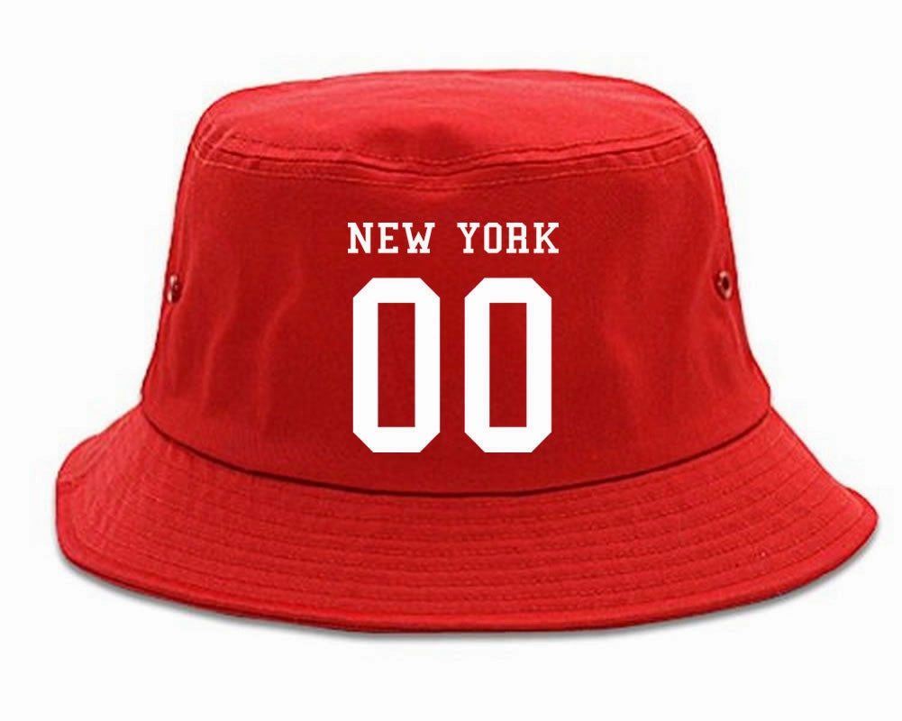 New York Team 00 Jersey Bucket Hat