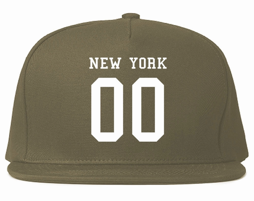 New York Team 00 Jersey Snapback Hat
