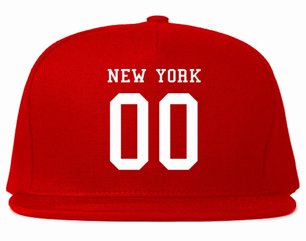New York Team 00 Jersey Snapback Hat