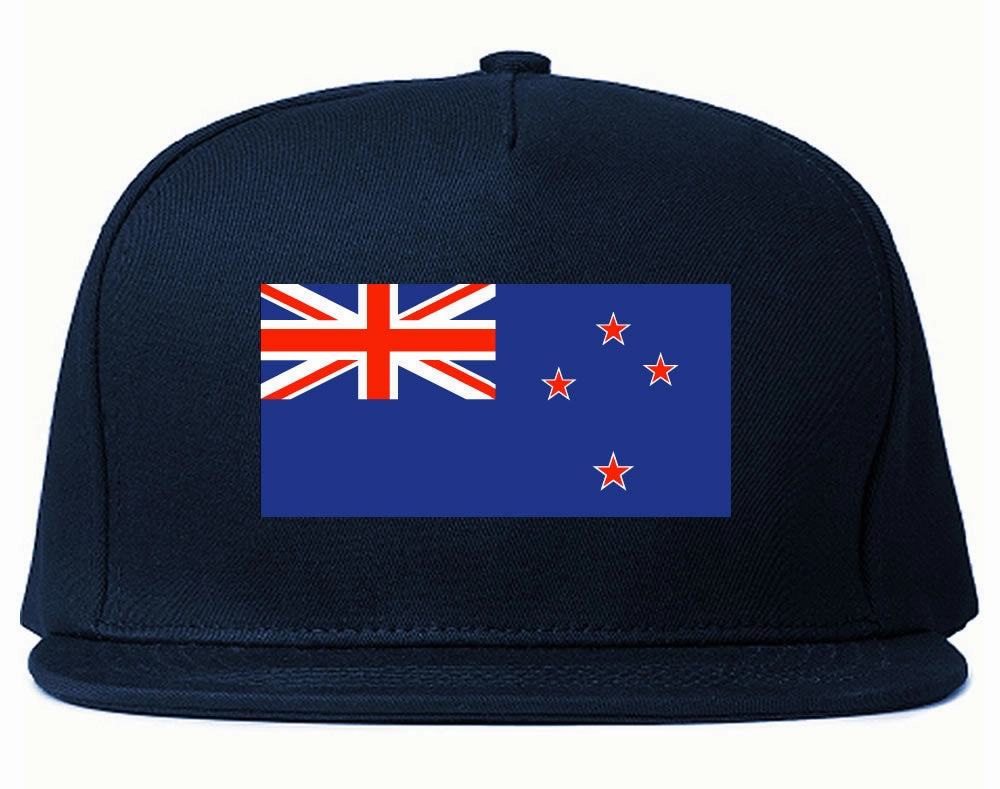 New Zealand Flag Country Printed Snapback Hat Cap