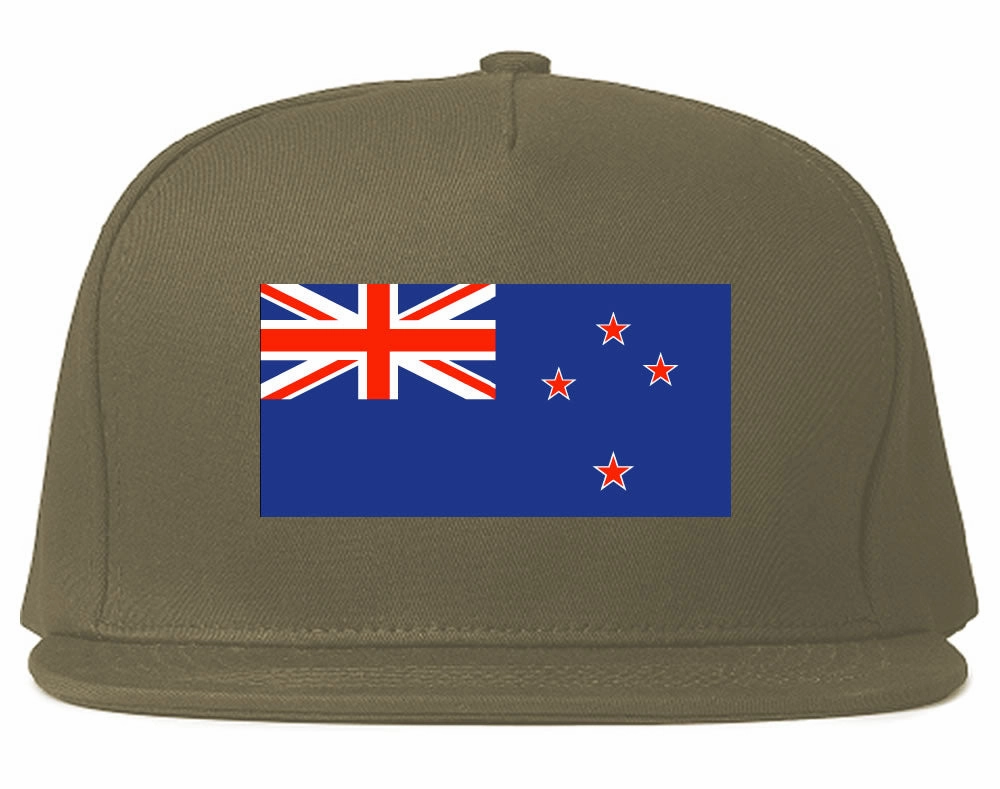 New Zealand Flag Country Printed Snapback Hat Cap
