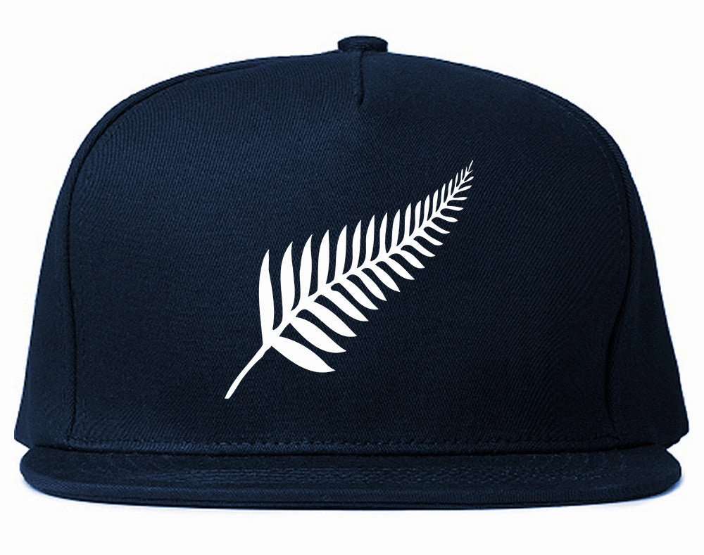 New Zealand Pride Silver Fern Rugby Chest Mens Snapback Hat