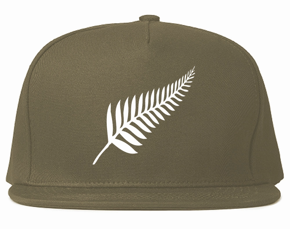 New Zealand Pride Silver Fern Rugby Chest Mens Snapback Hat