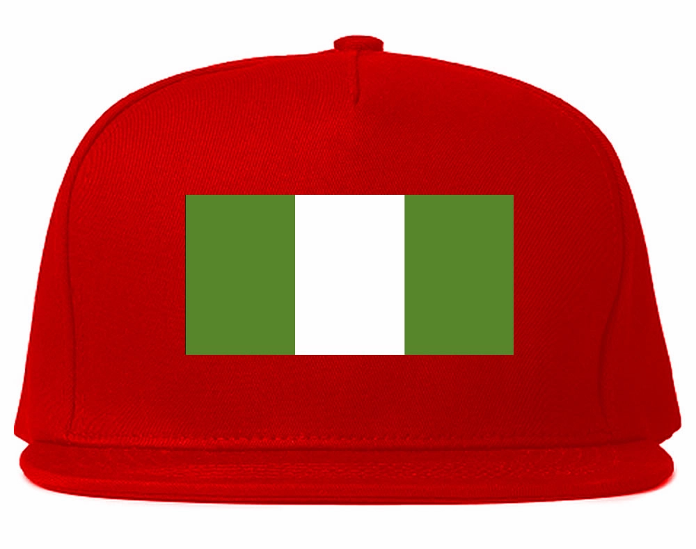 Nigeria Flag Country Printed Snapback Hat Cap