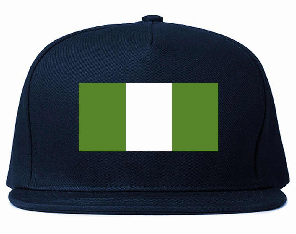 Nigeria Flag Country Printed Snapback Hat Cap