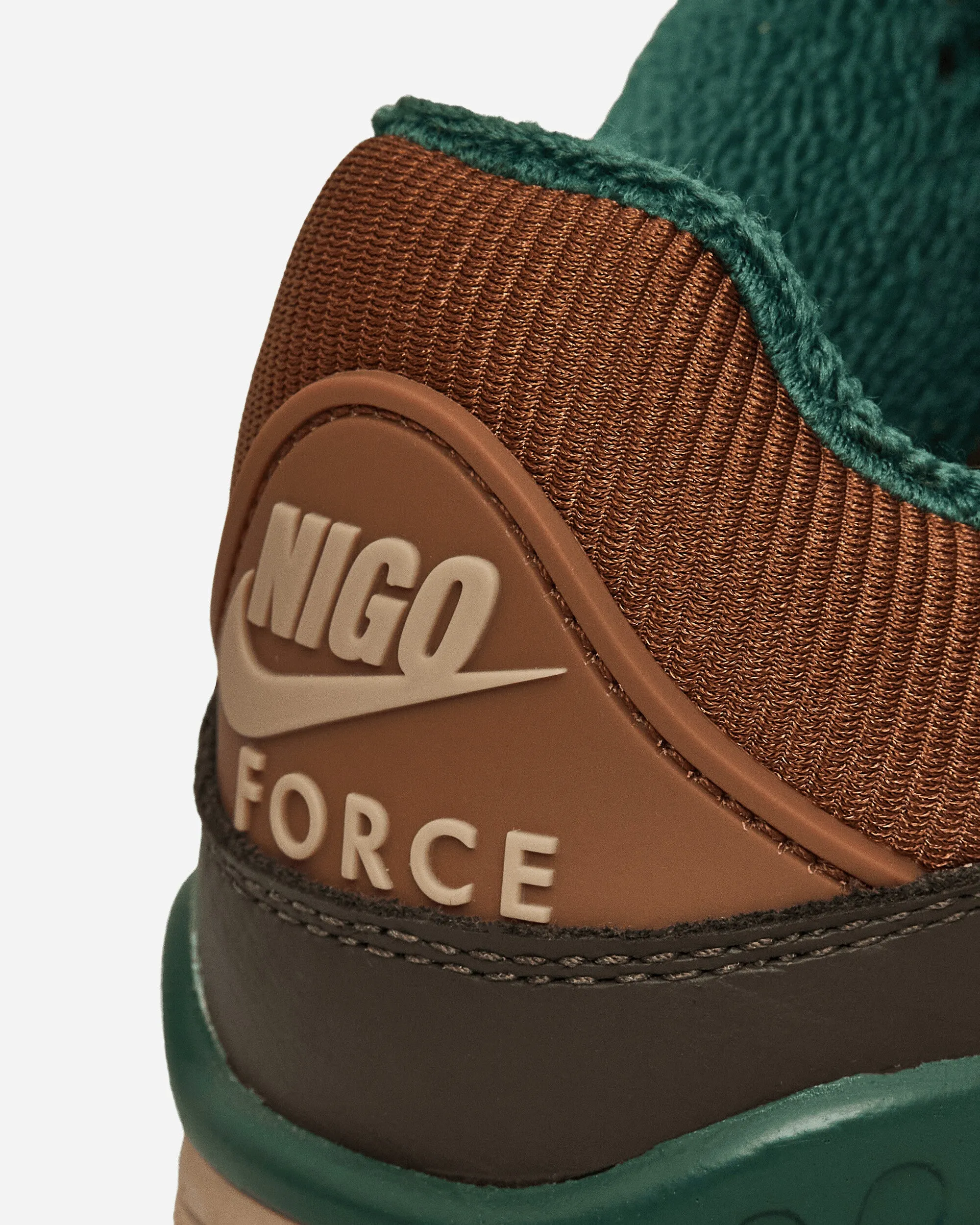 Nigo Air Force 3 Low Sneakers Barockbraun / Pekannuss