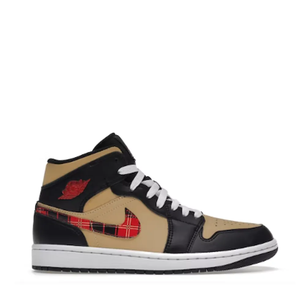 NIKE AIR JORDAN1 MID TARTAN SWOOSH (NEU)