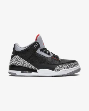 NIKE AIR JORDAN3 SCHWARZ ZEMENT 2018
