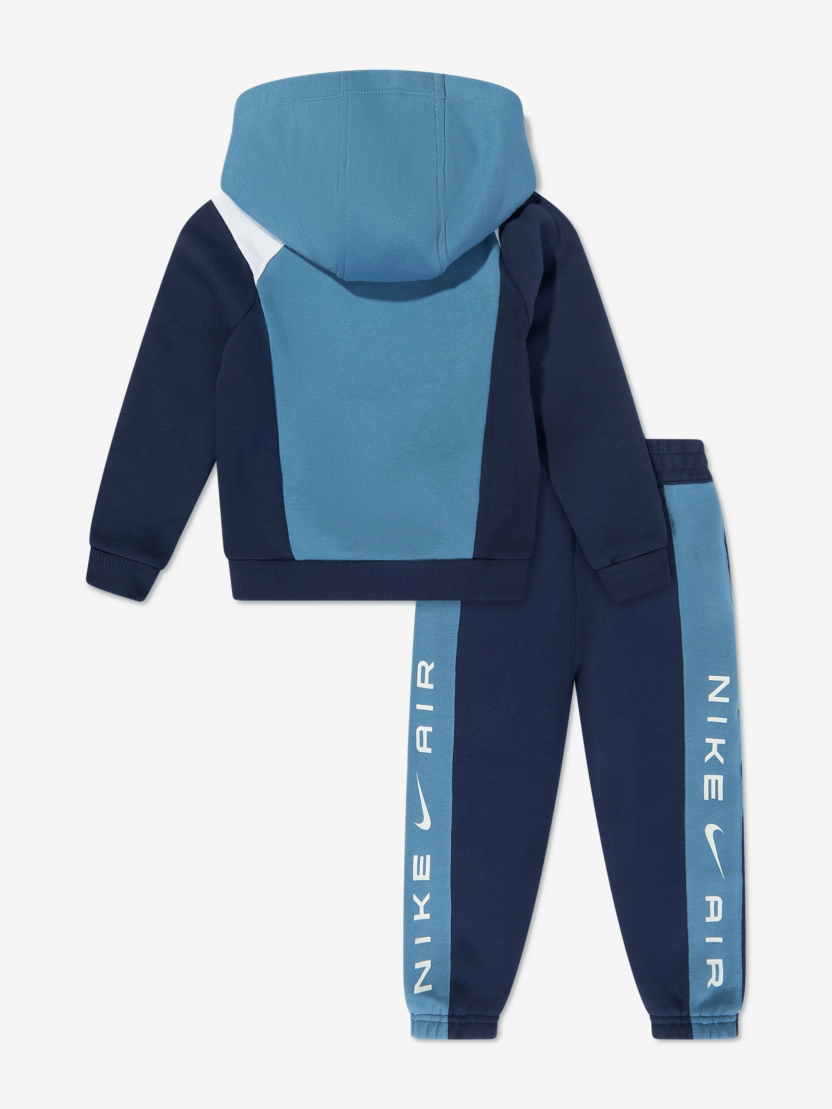 Nike Jungen Air Fleece Trainingsanzug in Marineblau