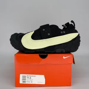 NIKE CPFM AIR FLEA 2 SCHWARZ ALABASTER GRÖSSE 11.5 DV7164-001